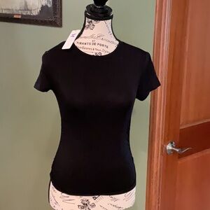 Fitted Black Short Sleeve T-Shirt BRAND NEW!
